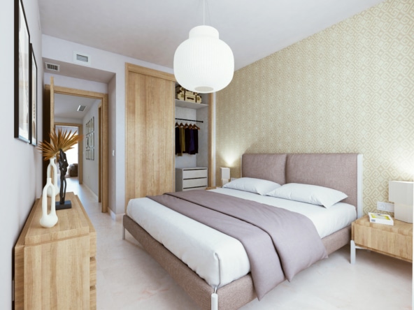 B5-Sunny Golf apartments-Estepona-bedroom